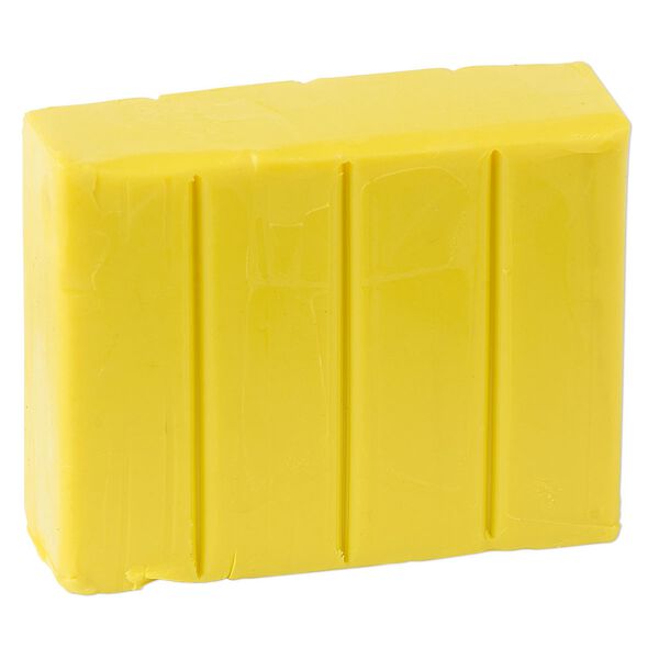 Polymer clay, Sculpey® PREMO, zinc yellow hue. Sold per 2-ounce bar. image number 0
