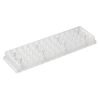 Organizer, plastic, clear, 11-5/16x3-5/16x1-1/16 inches, with 56 slots, 9/16 inch diameter. Sold individually. image number 1