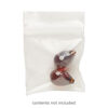 Bag, Tite-Lip™, oxo-biodegradable plastic, clear, 1x1-inch top zip. Sold per pkg of 1,000. image number 0