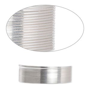 Wire, stainless steel, soft, round, 26 gauge. Sold per pkg of 20 meters.