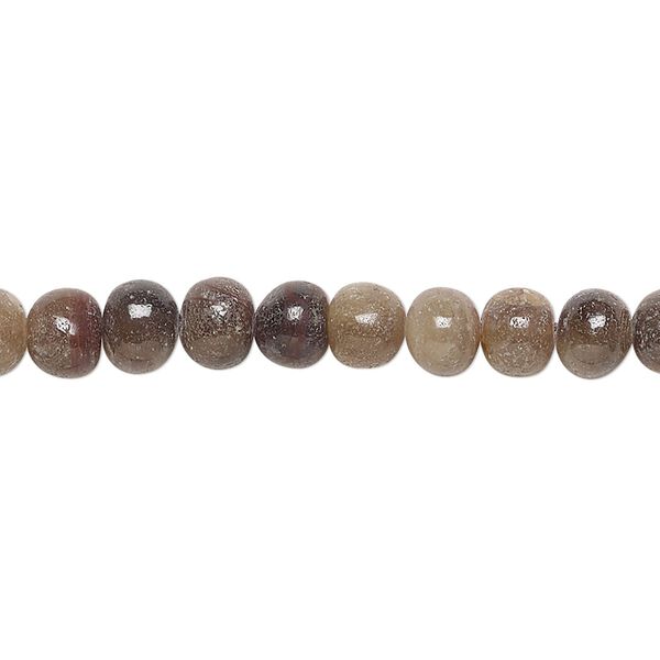 Multi-sapphire 1pkg1, hand-cut rondelle / round bead 14 inch 6x4mm / 6-7mm image number 0