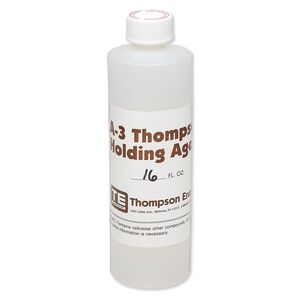 Holding medium, Thompson Enamel A-2 Thompson Holding Agent, pkg/16-ounce bottle.