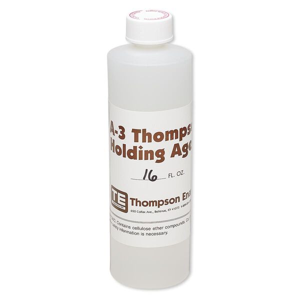 Holding medium, Thompson Enamel A-2 Thompson Holding Agent, pkg/16-ounce bottle. image number 0