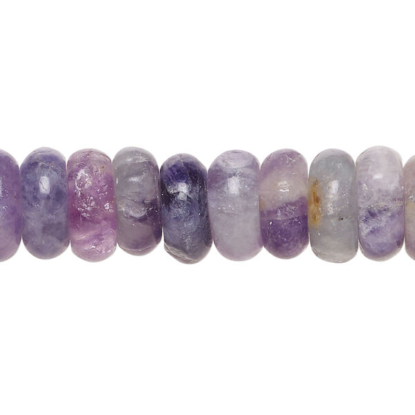 Multi-fluorite 1pkg1, rondelle bead natural, 15 inch 11x5mm-12x6mm image number 0