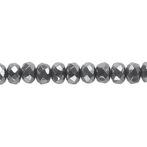 Hemalyke™ 1pkg1, faceted rondelle bead 15.5-16 inch 6x3mm