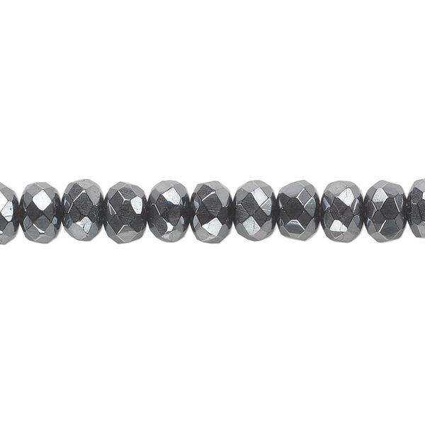 Hemalyke™ 1pkg1, faceted rondelle bead 15.5-16 inch 6x3mm image number 0
