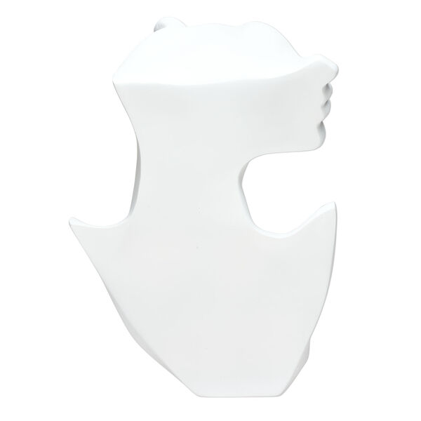 Display, Venus figure, acrylic, opaque white, 12 x 8-1/2 x 2-1/2 inches. Sold individually. image number 2