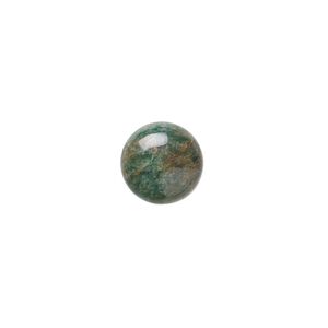 African "jade" 1pkg2, round cab natural calibrated 12mm