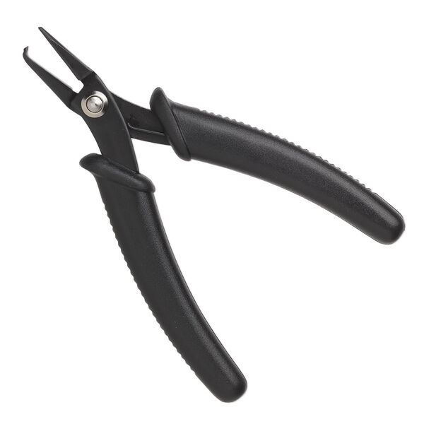 Pliers, split ring, steel and plastic, black or blue, 5-1/2 inches overall. Sold individually. image number 0