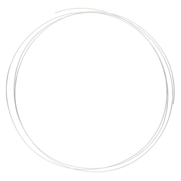 Solder wire, 65% silver, easy, 0.5mm (24 gauge). Sold per pkg of 5 feet. image number 0
