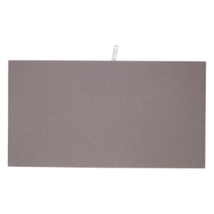 Display pad, velveteen, grey, 14 x 7-3/4 inch rectangle. Sold individually.