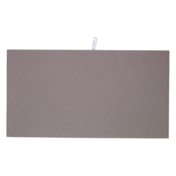 Display pad, velveteen, grey, 14 x 7-3/4 inch rectangle. Sold individually. image number 0