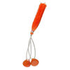 Carnelian 1pkg2, hand-cut top-drilled puffed teardrop bead B grade, 14x14mm image number 1