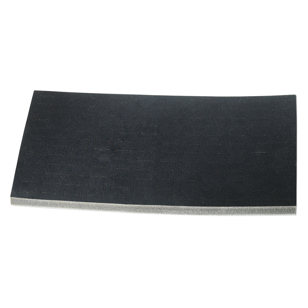 Display insert, ring, foam, black, 14-1/2 x 7-1/2 x 3/4 inches with 144 ...