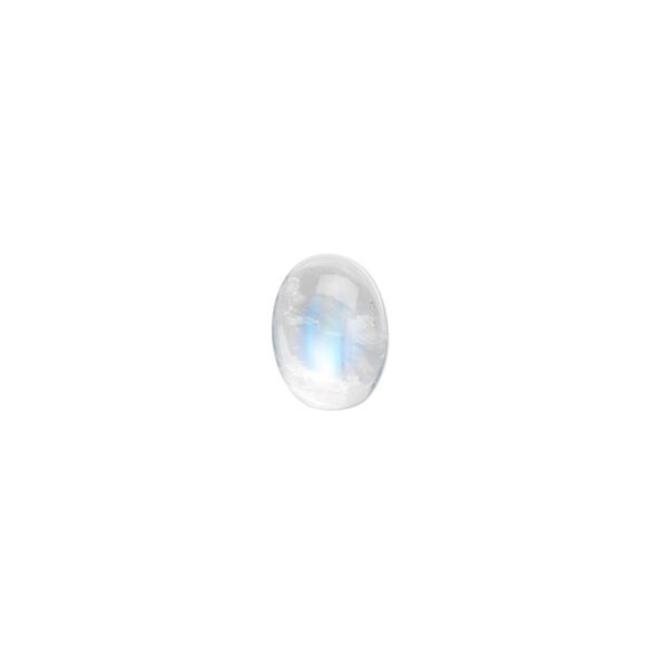 Rainbow moonstone 1pkg1, hand-cut calibrated oval cab natural 10x8mm image number 0