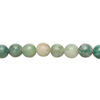 Ching hai "jade" 1pkg1, round bead natural 15.5-16 inch 6mm image number 1