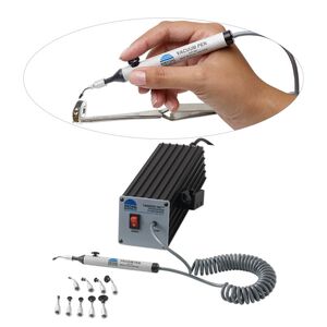 Tweezer-Vac™, aluminum, 7-1/4 x 3 x 2-1/2 inches with 9 interchangeable tips. Sold individually.