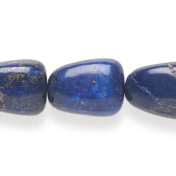 Lapis lazuli 1pkg1, nugget bead 15 inch large image number 0