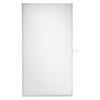 Display pad, leatherette, white, 14 x 7-1/2 x 1/4 inches. Sold individually. image number 0