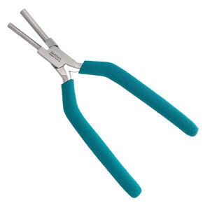 Pliers, Wubbers&reg; Designer Mandrel, pkg/1, medium oval mandrel, steel and rubber, 6.75 inches.