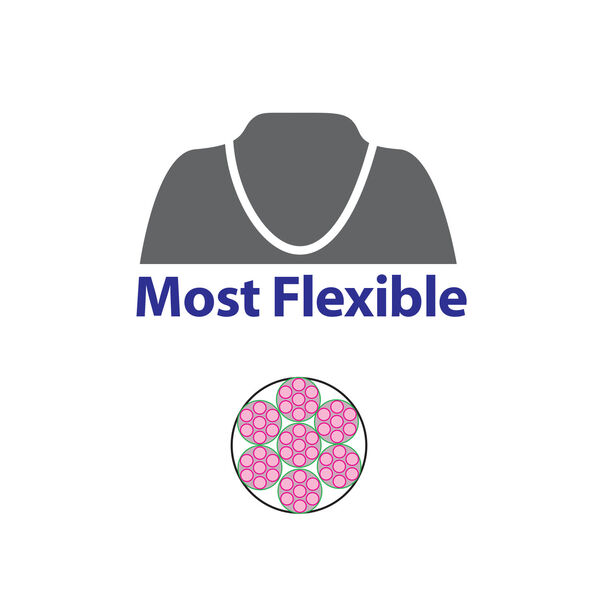 Beading wire, Accu-Flex&reg; 1pkg1, nylon and stainless steel, Dijon gold, 49 strand, 0.014-inch diameter, 100-foot spool. image number 1