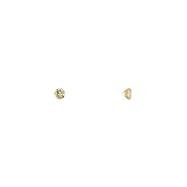Citrine 1pkg8, hand-cut faceted round gem 2.5mm image number 0