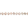 Redline marble 1pkg1, flat diamond bead natural, 15 inch 26-28mm image number 1