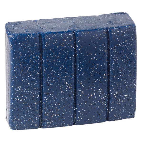 Polymer clay, Sculpey® PREMO, galaxy glitter. Sold per 2-ounce bar. image number 0