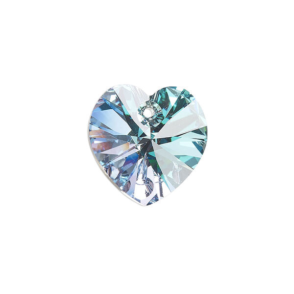 Drop 72pk crystal vitrail light, Preciosa Czech crystal 18mm pendant heart image number 0