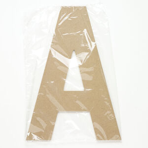 Supply 1pkg1, medium-density fiberboard, tan, 12x8-1/2 inch "A".
