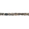Pink feldspar 1pkg1, flat nugget bead natural, 14 inch small to medium image number 1