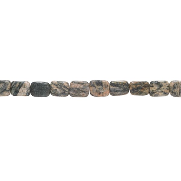 Pink feldspar 1pkg1, flat nugget bead natural, 14 inch small to medium image number 1