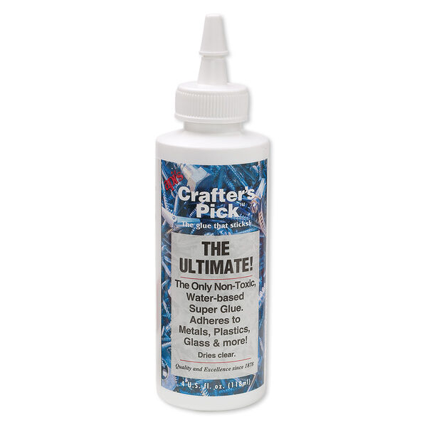 Adhesive, Crafter's Pick™ The Ultimate!, pkg/4-fluid-ounce bottle. image number 0