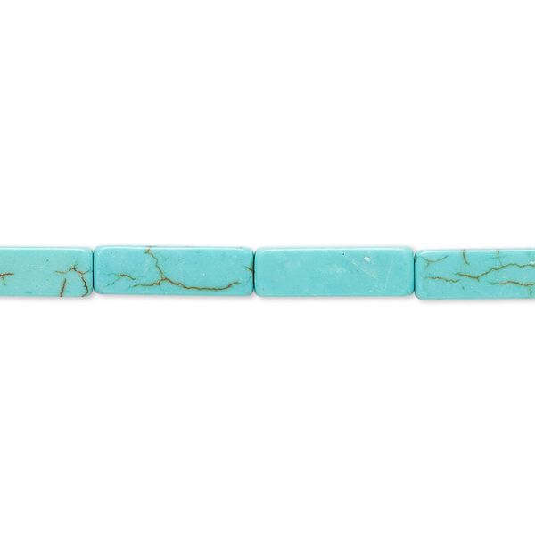 Magnesite 1pkg1, square tube bead 15 inch 13x4mm image number 0
