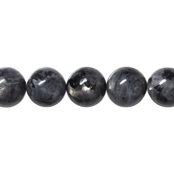 Bead, blue labradorite (natural), 10mm round, B- grade, Mohs hardness 6 to 6-1/2. Sold per 15-1/2" to 16" strand. image number 0