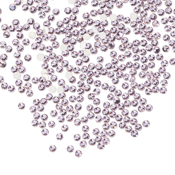 Flat back 1440pk mesmera foil back, Preciosa MAXIMA Czech crystal rhinestone 1.7-1.9mm chaton rose round SS5 image number 0