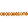 Bead 1pkg12 Persian red TCF&trade;, Crystal Passions&reg; 6x4mm rondelle 5040 image number 0