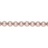 Pearl 1pkg100 vintage rose, Crystal Passions&reg; 5mm round 5810 image number 0