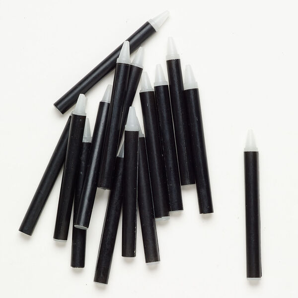 Embellishment positioner 1pkg15, wax, black and clear, 3-1/4 inches. image number 0