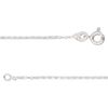 Necklace, Create Compliments®, sterling silver and enamel, black, 15.5mm diamond with dot and swirl design, adjustable at 16 and 18 inches with springring clasp. Sold individually. image number 1