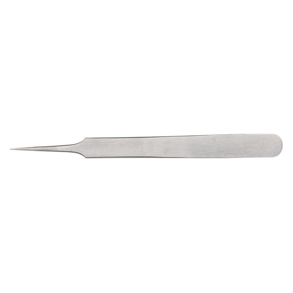 Tweezers, stainless steel, 4-3/4 inches with #5 extra-fine tip. Sold individually. image number 0