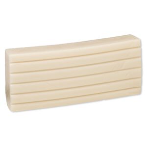 Polymer clay, Sculpey® PREMO, pkg/8 ounces, translucent.