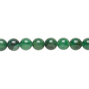 African aventurine 1pkg1, round bead natural 15.5-16 inch 6mm