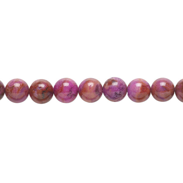 Crazy lace agate 1pkg1, round bead B grade, 15.5-16 inch 6mm image number 0