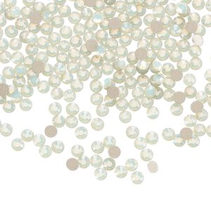 Flat back 144pk chrysolite opal foil back, Preciosa MAXIMA Czech crystal rhinestone 2.5-2.7mm chaton rose round SS9