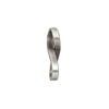 Bail, ice-pick pendant, antique silver-plated brass, 21x6mm with 11mm grip length. Sold individually. image number 1
