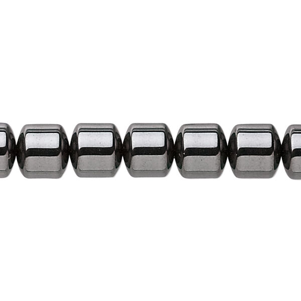 Bead, Hemalyke™ (man-made), 8mm drum. Sold per 15-1/2" to 16" strand. image number 0