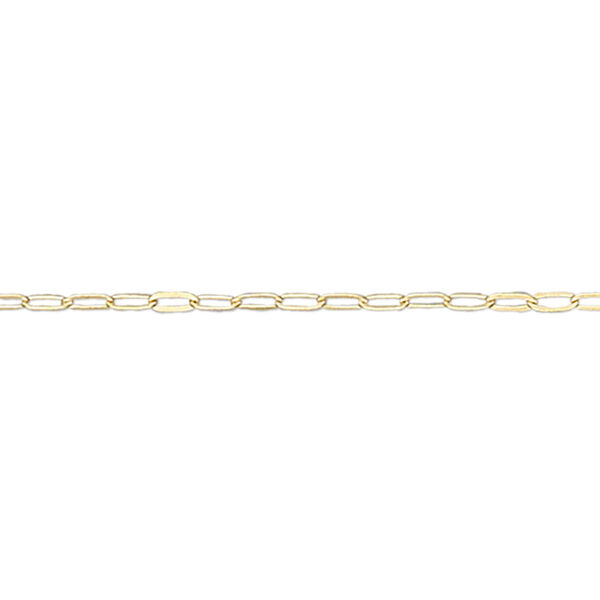 Chain, Gossamer™, 14Kt gold-filled, 0.84mm add-a-bead. Sold per pkg of 5 feet. image number 0