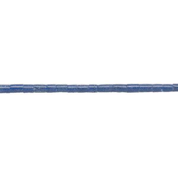 Bead, "lapis lazuli" (resin) (imitation), 2-3mm heishi. Sold per 22-inch strand. image number 0