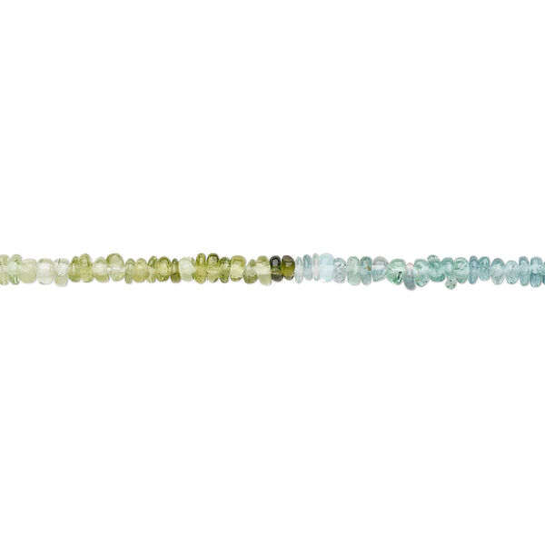 Multi-sapphire 1pkg1, hand-cut rondelle bead 12 inch 2x1mm-3x1mm image number 0
